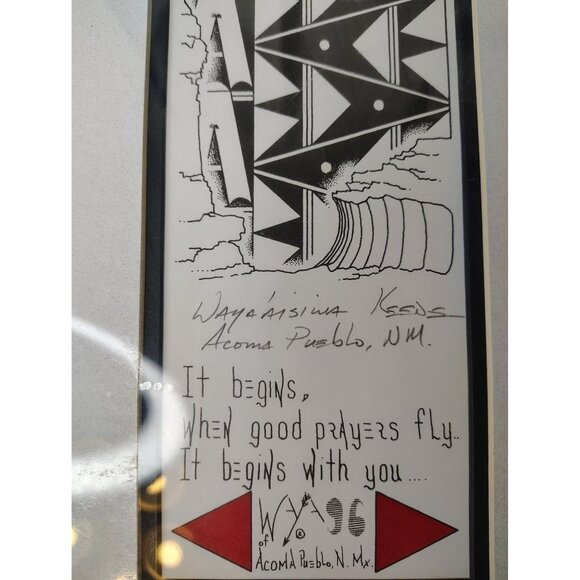 Gary Keene Signed Print, It Begins When Good Prayers Fly It Begins With You Art - Picture 5 of 5
